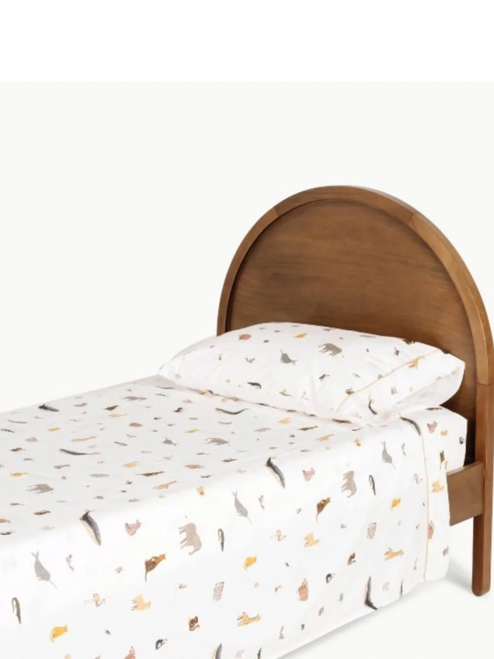 GATHRE NWT Menagerie Zoo Animals Sheet Set -Full